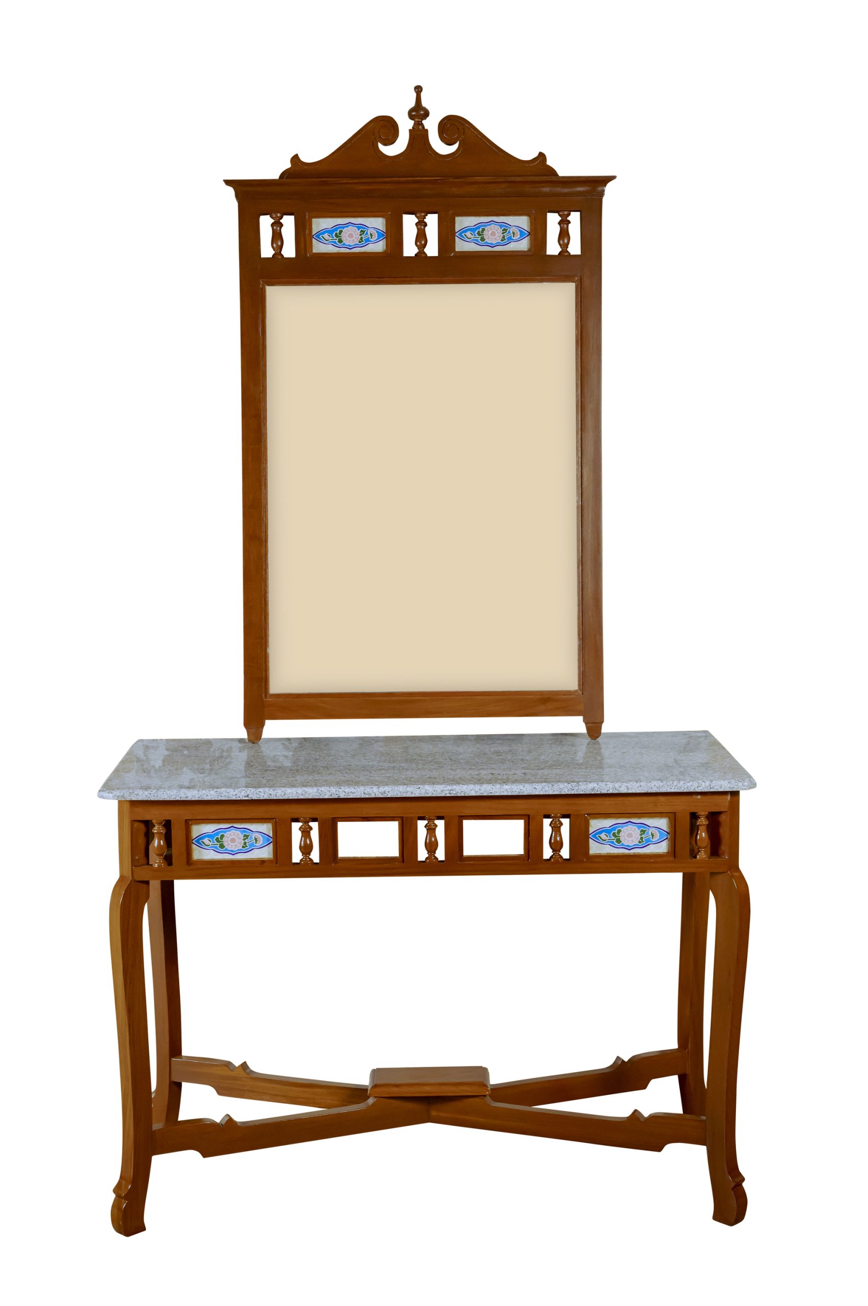 CONSOLE TABLE WITH MIRROR FRAME CTWM-001